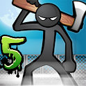 Anger of stick 5: zombie official logo
