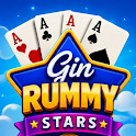 Gin Rummy Stars - Card Game official logo
