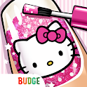 Hello Kitty Nail Salon official logo