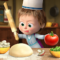 Masha and the Bear Pizza Maker official logo