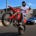 Moto Wheelie: Traffic Bike 3D official logo