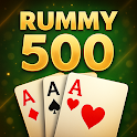 Rummy 500 - Card Game official logo